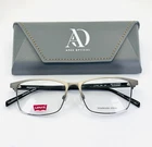 New Levis Lv 1012 R80 Gunmetal Black Square Full Rim Eyeglasses 55-16-145 B:38. Price: $34.99.