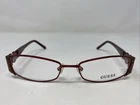 Guess Eyewear GU1652 52-17-135 Burgundy Metal Full Rim Eyeglasses Frame H279 New. Price: $51.00.