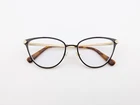 Michael Kors Eyeglasses, Frames Only, Mk 3049 Cairo 1334, 52-17-140, Black/gold Pre-owned. Price: $49.99.