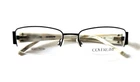 Covergirl CG876 COL.002 New White Womas Hailf Rim Eyeglasses Frame 54-18-135. Price: $46.75.