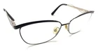 Christian Dior Gpq Black Silver Metal Square Eyeglasses Frames 55-14 140 Italy Pre-owned. Price: $74.99.