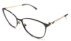 Calvin Klein CK20130 001 Black Metal Gold Cat Butterfly Eyeglasses 55-16 140 Pre-owned. Price: $21.22.