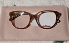 Chloe Core Brown Gold Eyeglasses Frame Optical Eyewear CH0058OA MSRP$390 New. Price: $197.37.