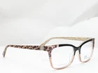 By Gwen Stefani GX109 Blk Black Leopard Women's Eyeglasses Frames 54-17-140 New. Price: $79.95.