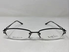 Lavida AB8323 C9 53-17-135 Dark Gray Metal Half Rim Eyeglasses Frame DL05 New. Price: $40.00.