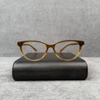 Bolon BJ3069 B20 Brown Amber Cat Y2K Eyeglasses Frames 52-15-145 Italy Pre-owned. Price: $30.00.