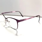 Marchon Nyc Metal Eyeglasses M-4009 501 Burgundy Size: 53-16-140 Frames Only Used. Price: $15.00.