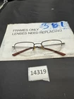 Nike Eyeglasses Frames Only, 4146 200, 50-19-140, With Flexon, Brown Pre-owned. Price: $39.00.