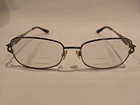 Saks Fifth Avenue 278 01NO Eyeglasses Silver 54-17-130, Gems, Full Rim Designer Pre-owned. Price: $18.95.