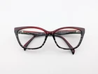 Cinzia Europa Eyeglasses, Frames Only, CIN-5030 C1, 54-16-140, Plastic, Red/gray Pre-owned. Price: $34.99.