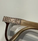 Swarovski Eyeglasses Frames Only, Foxy 5155 045, 53-14-140, Brown Pre-owned. Price: $19.99.