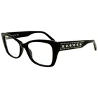 Swarovski SK5452 Womens Plastic Eyeglass Frame 001 Shiny Black 52-16 New. Price: $92.97.