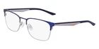 New Kids Nike NK-4644N 410 Matte Midnight Navy & Silver Eyeglasses 48/16/135. Price: $79.95.