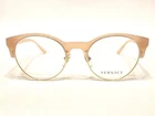 New Women's Versace Mod VE3233B 5226 Eyeglasses Frames Opal Pink Round 49/20 140. Price: $269.69.