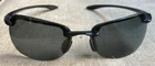 Frame Only Maui Jim Sport Black Sunglasses Shades Sandy Beach MJ408-02 56-15 130 Pre-owned. Price: $49.95.