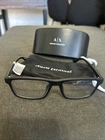 Armani Exchange Eyeglasses, Frames And Case Ax 3083U 8078, 54-17-145, Black New. Price: $49.99.