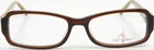 Baby Phat BV232F Bwn Brown Acetate Eyeglasses Frame 53-16-135 New. Price: $14.99.