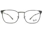 Ray-ban Eyeglasses Frames RB6386 2901 Silver Black Square Full Rim 53-18-140 New. Price: $69.88.