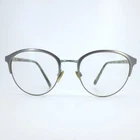 Burberry BE1312 1248 Gunmetal Grey Striped Round Eyeglass Frames 52-18-145 Mens Pre-owned. Price: $207.98.