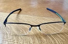 Oakley Socket 5.5 Eyeglasses OX3218-0254 Satin Pewter Green 54-18-136 Frames Pre-owned. Price: $40.00.