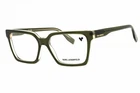 Karl Lagerfeld KL6097 305 Khaki/crystal 55MM Eyeglasses New Authentic. Price: $48.24.