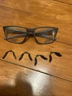 Oakley Litebeam Satin Grey Smoke Square OX8140-0255 Eyeglasses Frames 55-18-140 New. Price: $149.00.