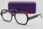 New Alain Mikli A03148 004 Jonela Clear Black Red Authentic Eyeglasses 54-18. Price: $269.78.