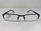 Pierre Cardin Pc 607 0003 53-19-140 Satin Black Half Rim Eyeglasses Frame /H58 New. Price: $58.50.