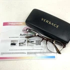 Authentic Versace Mod 1233-Q 1344 53 17-140 Eyeglasses W/coa Frames Only Pre-owned. Price: $35.99.
