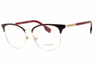 Burberry BE1355-1319-52 Eyeglasses Frame Size 52MM 16MM 140MM Bordeaux Women 80 New. Price: $121.19.