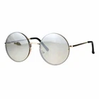 Round Circle Fashion Sunglasses Rims Behind Lens Spring Hinge UV400 New. Price: $13.95.