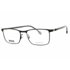 Hugo Boss Men's Eyeglasses Matte Ruthenium Black Metal Frame 1637 0SVK 00 New. Price: $65.54.