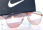 Nike City Aviator Rose Gold Frame Light Peach Mirror Sunglass DJ0887 601 New. Price: $54.88.
