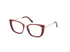 New Tom Ford FT5816-B 074 Shiny Fuchsia/rose Gold/clear Blue Light Block Lens. Price: $155.20.