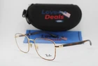 New Ray-ban Rb 6469 2945 Gold Black Havana Gunmetal Authentic Eyeglasses 52-19. Price: $135.15.