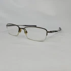 Oakley Clubface OX3102 Pewter Eyeglasses Frames 52-17 143 Semi Rimless Mens Pre-owned. Price: $15.99.