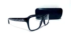Coach 5002 Shiny Black Silver Rx Eyeglasses 54-16-135 Mm W/case New. Price: $42.41.