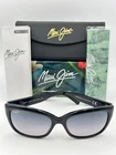 Maui Jim Polarized Sunglasses Mj 768-02 Plumeria Black Neutral Grey Nib New. Price: $223.99.