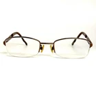 Oscar De Renta OSL707 210 Bronze Filigree Semi Rimless Eyeglasses Frame 50-20 Pre-owned. Price: $35.59.