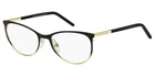 Jacobs Women's Blk Gold-tone Rounded Cat-eye Eyeglass Frame MARC708 02M2 18 New. Price: $39.99.