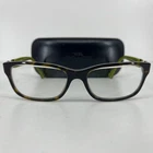Coach Hc 6052 Fannie Dark Tortoise Green Signature Eyeglasses Frames 54-16-135 Pre-owned. Price: $29.95.