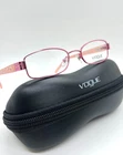 Vogue 4047 5040 Unisex Eyeglasses Frame 47-17-130MM Pink 100% Authentic New. Price: $27.00.
