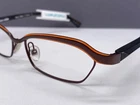 Alain Mikli Eyeglasses Frames Woman Brown Orange Square Large AL1022 Np 282 New. Price: $149.90.
