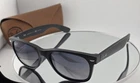 Ray-ban New Wayfarer RB2132 601-S/78 Nylon Black W/ Gray Polarized 55MM 239S Pre-owned. Price: $99.99.
