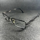 Ray-ban Men Eyeglasses Rb 6162 2576 Black Brown 53-17-140 Excellent Condition! Pre-owned. Price: $26.99.