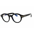 Tom Ford Unisex Eyeglasses Round Shape Acetate Full Rim Frame FT6037-B 001 New. Price: $143.99.