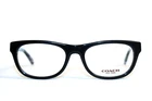 New Coach HC6081 5348 Black Crystal Mosaic Authentic Eyeglasses Rx 51-18-135 Mm. Price: $55.99.
