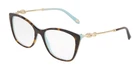 New Tiffany 2160B Eyeglasses 8134 Havana 100% Authentic. Price: $266.10.
