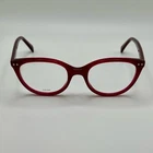 Celine Women's Glasses CL50068I 52069 Burgundy. Price: $259.00.