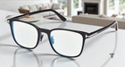 Tom Ford FT5925 001 Shiny Black Blue Block Lens 52 Mm Men's Eyeglasses New. Price: $179.00.
